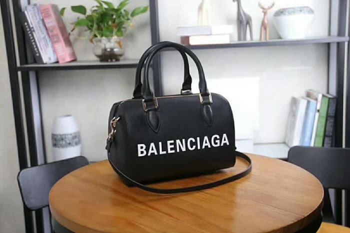 BALENCIAG巴黎世家 新logo 手掌紋牛皮 手提肩背包  BL1544